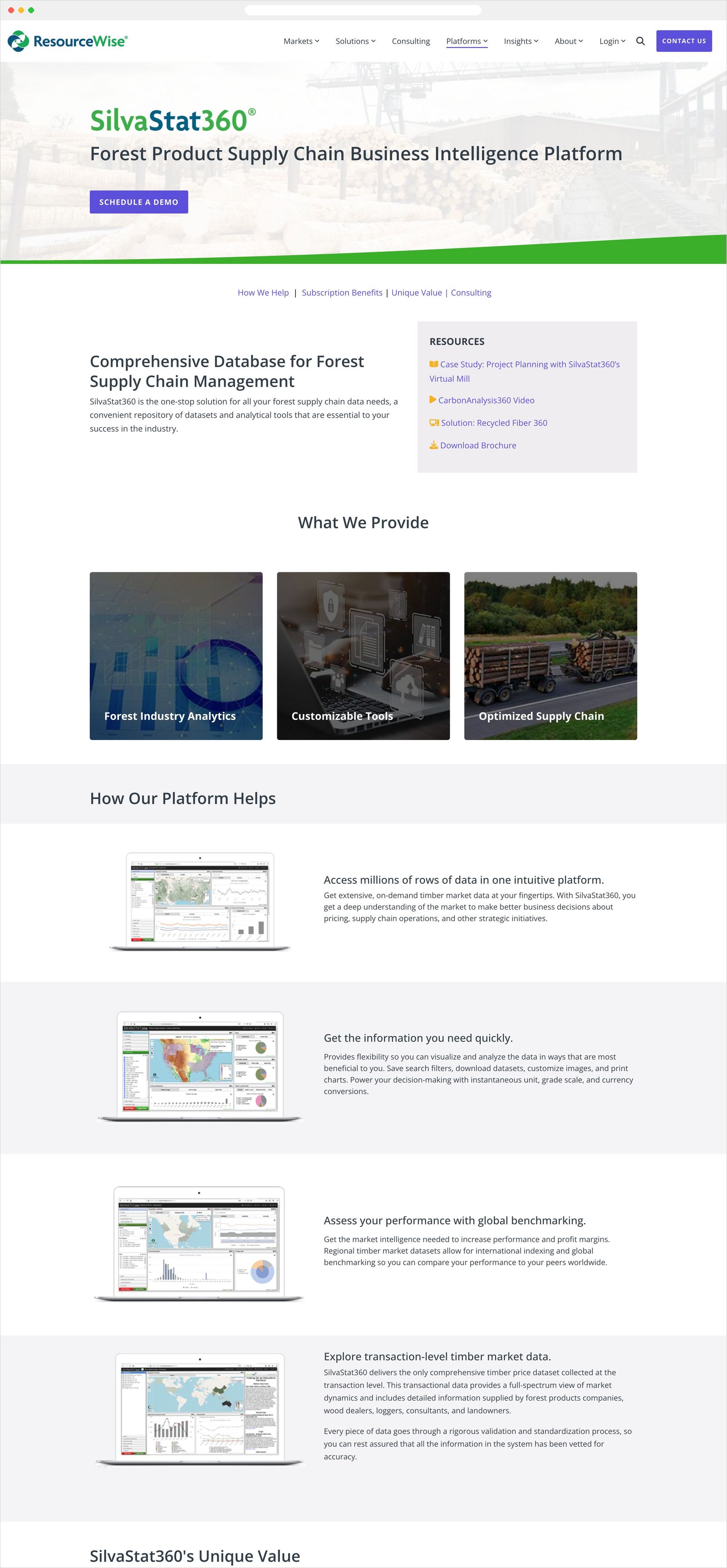 ResourceWise website, image 2 of 4