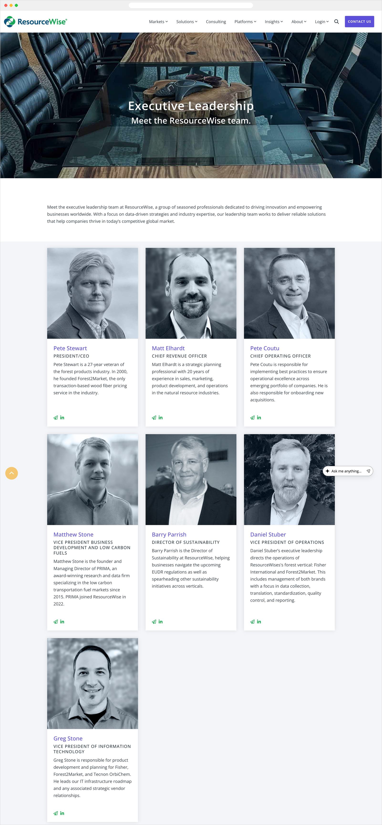 ResourceWise website, image 4 of 4